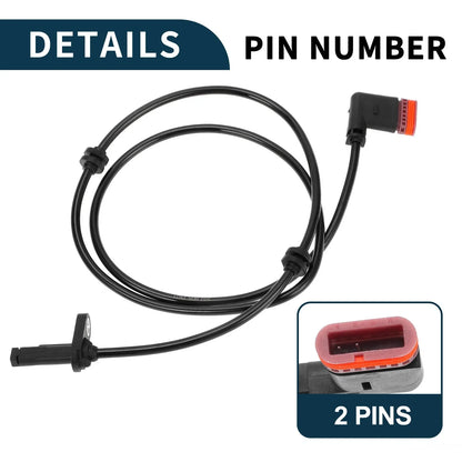 Rear Left ABS Wheel Speed Sensor for Mercedes-Benz E 400 (2014-2016)