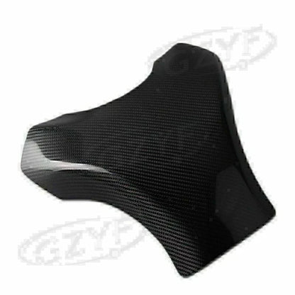 Rear Carbon Fiber Fuel Gas Tank Protector for Kawasaki Ninja ZX10R (2008-2010)