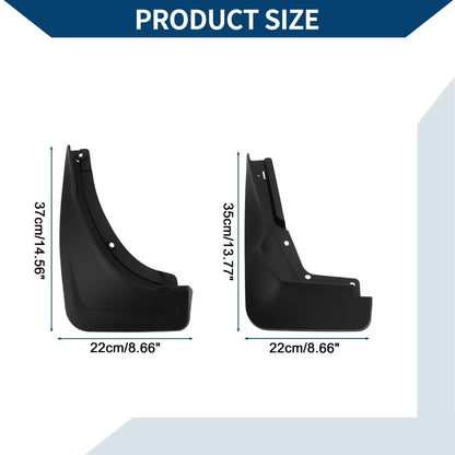 Mud Flaps Splash Guards Set for Mercedes-Benz GLS (2019-2020)