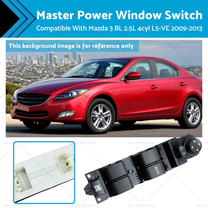 Master Window Switch for Mazda 3 BL 2.5L Petrol (2009-2013)