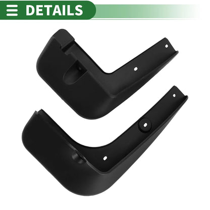 Mud Flaps Splash Guards for Hyundai IX45 (2011-2018) with Mount Accessories