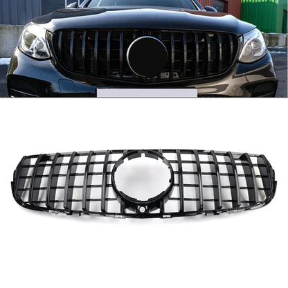 GTR Style Front Bumper Grille for Benz GLC Class W253 X253 (2015-2019)