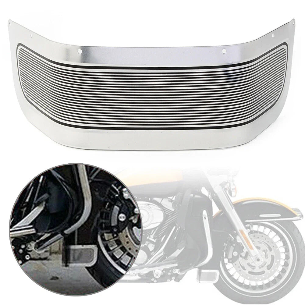 New Chrome Front Fender Trim Skirt for Harley Touring Electra Glide (2014-24)