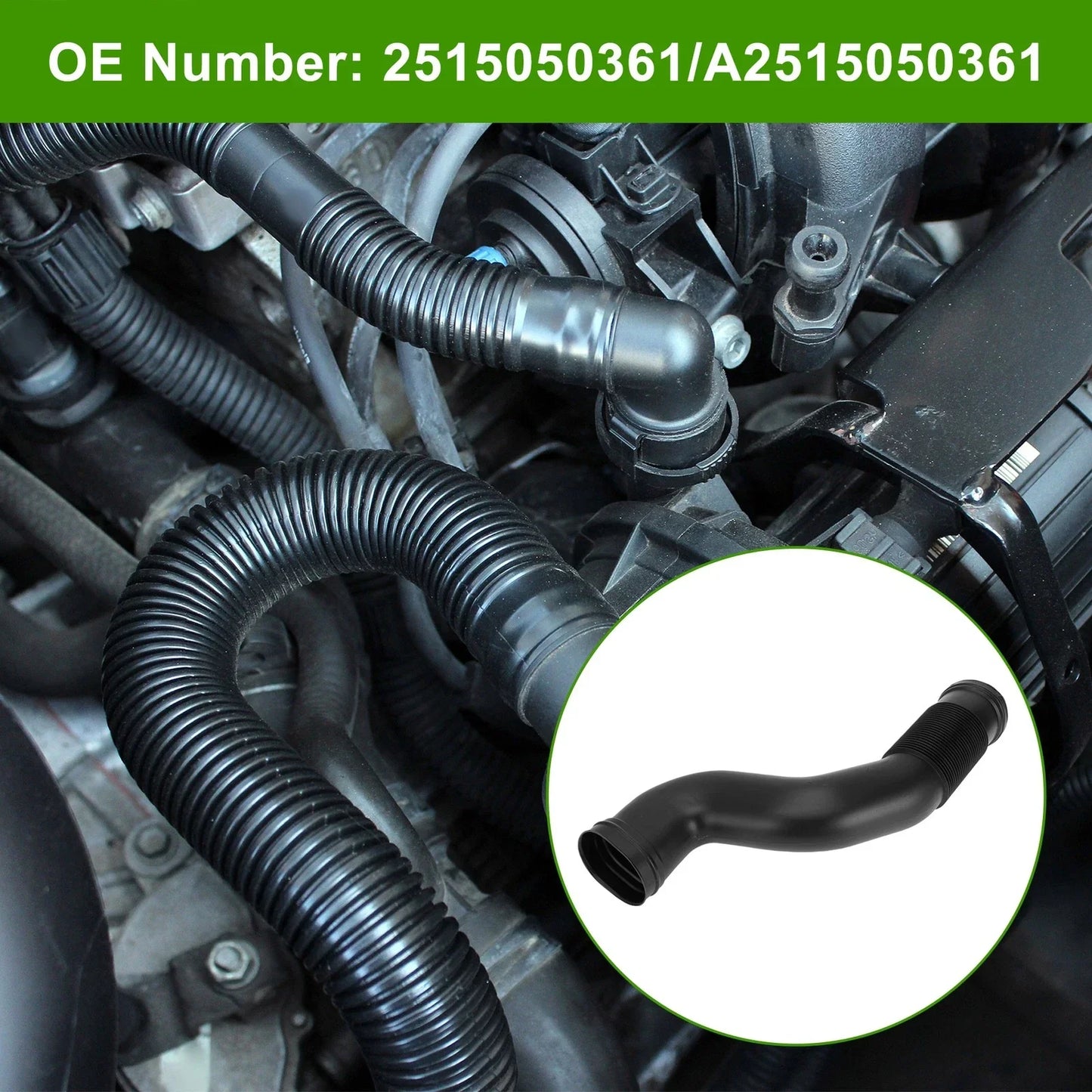 Engine Air Intake Duct Hose for Mercedes-Benz R-Class (2006-2017) 1 x Pc