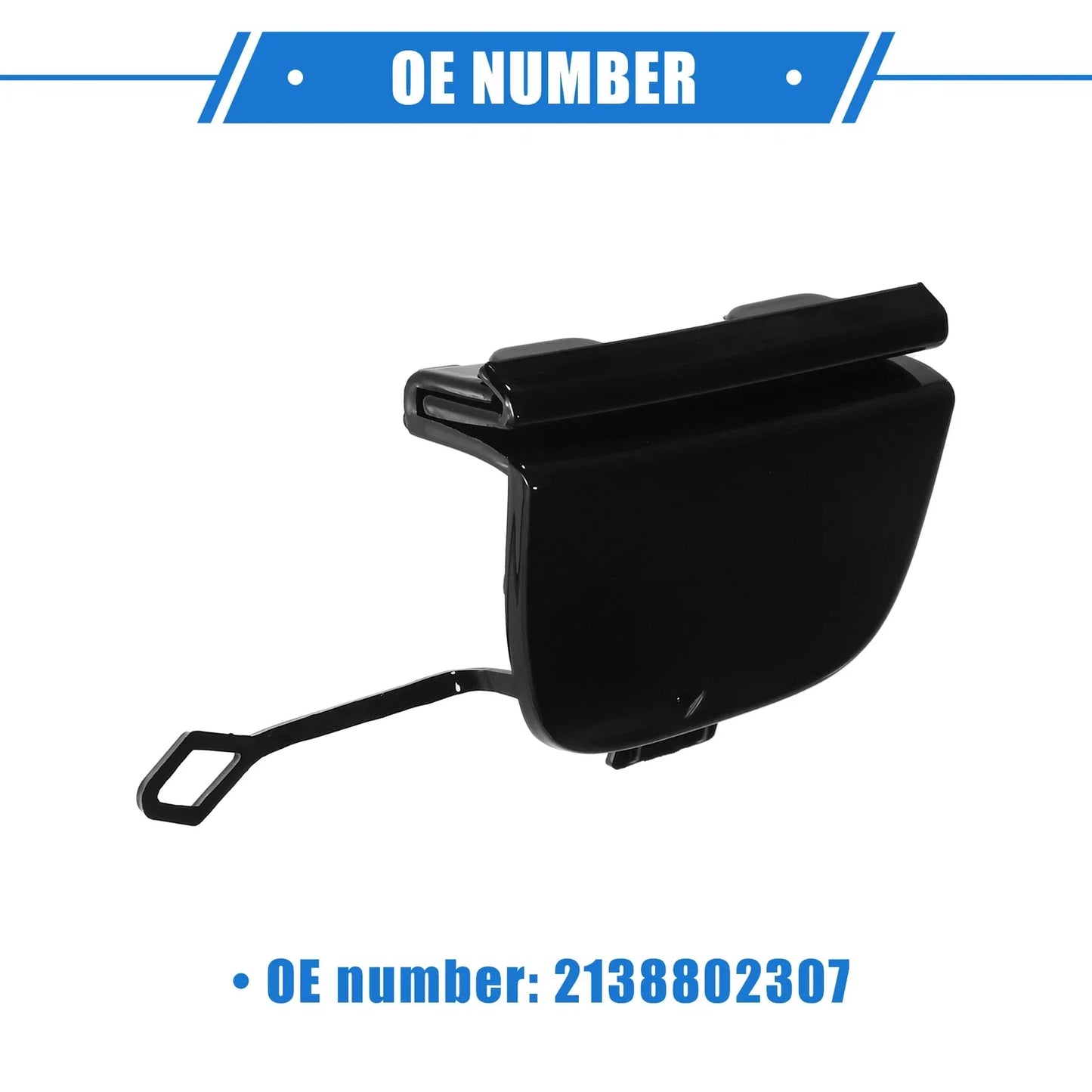 Front Bumper Tow Hook Eye Cover Cap for Mercedes-Benz E-Class W213 (2017-2023)