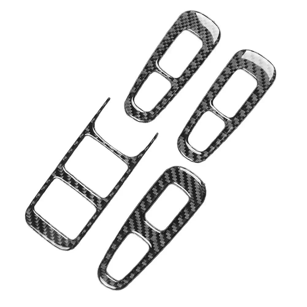 Window Lift Switch Cover Trim for Kia Stinger (2018-2023) Black RHD