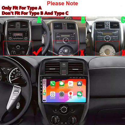 10.1'' Car Stereo GPS Navigation for Nissan Versa Sedan (2015-2019)
