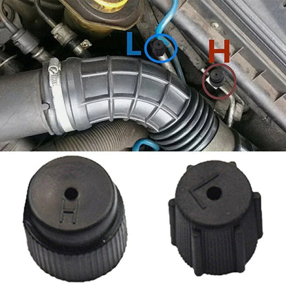 2 x Dust-Covers Car AC Valve Cap