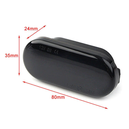 Amber LED Side Marker Lights for Volkswagen VW Bora Golf (1992-2005)