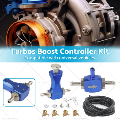 Universal Adjustable Tee Turbo Boost Controller Bleed Valve for Petrol Diesel