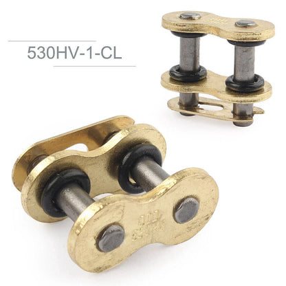 530HV Master Chain Connector Link O-rings Gold for Honda Motorcycle