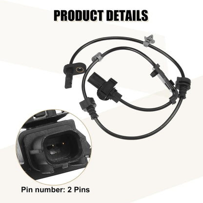 2 x Front ABS Sensors for Honda Insight (2019-2021) 1.5L Electric