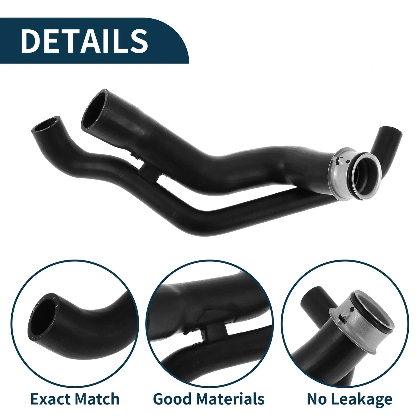 Radiator Hose for Mercedes-Benz Sprinter 3-T 2006-2009 (A9065012482) Rubber