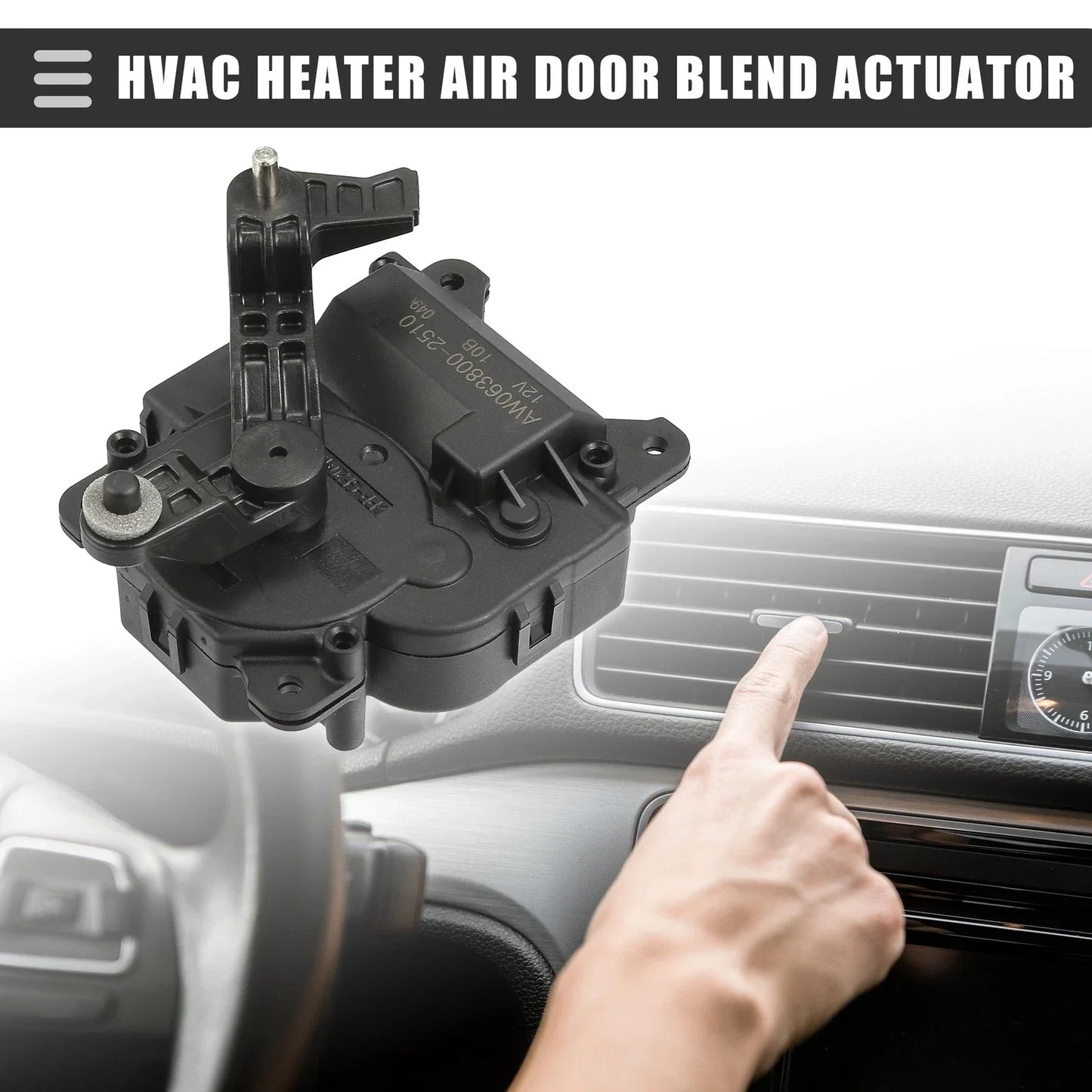 HVAC Heater Air Door Blend Actuator for Honda Pilot (2009-2015)