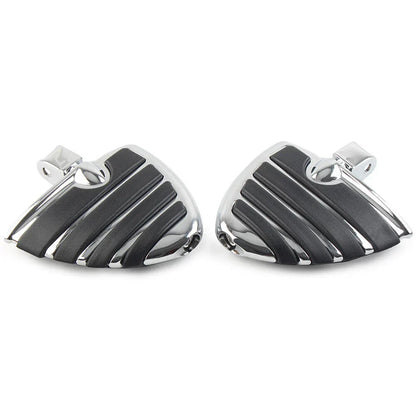 Chrome Front Foot Pegs Footrests for Honda Shadow ACE VT750 VTX 1300C (2000-2007)