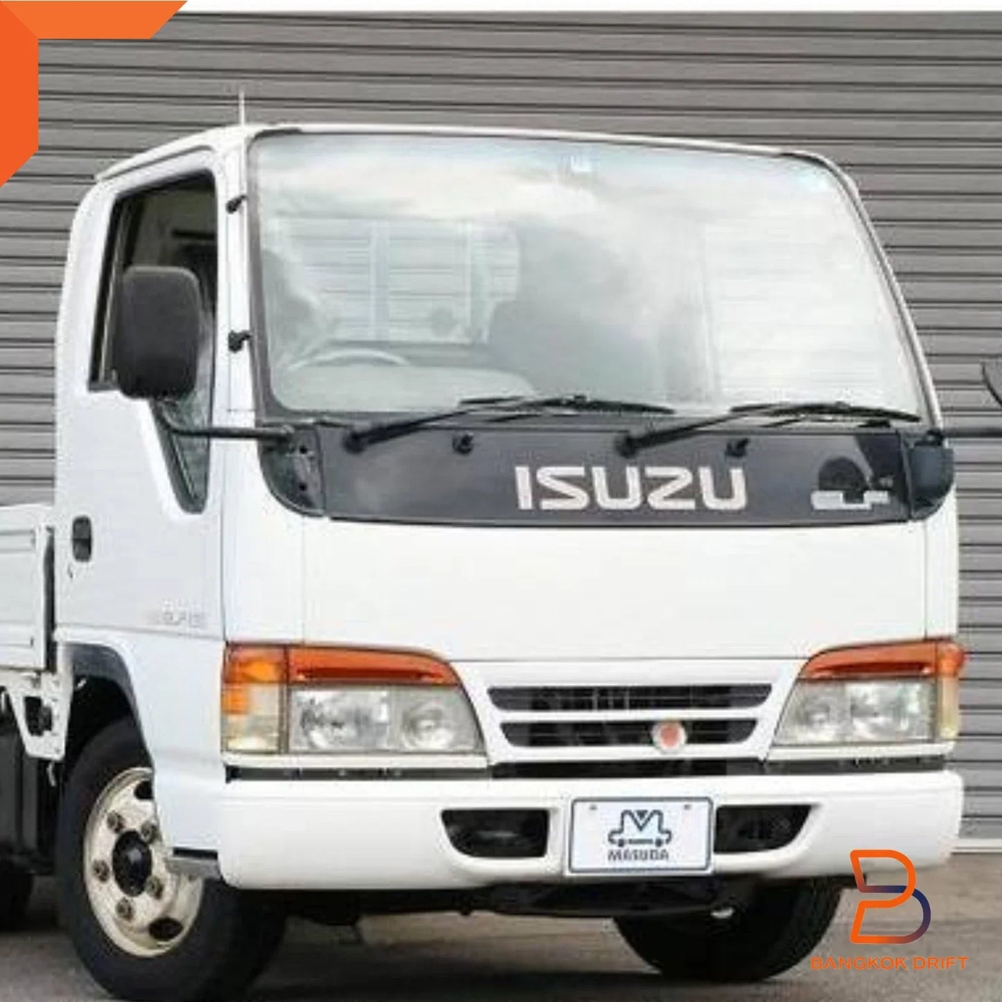 Amber Ornament Headlight Marker Reflector Pair for Isuzu Elf 250 NPR NHR (93-06)