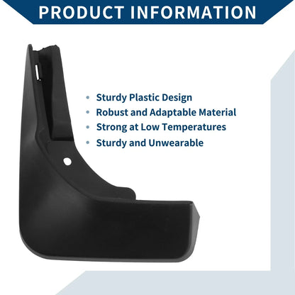 Mud Flaps Splash Guards for Mercedes-Benz A Class Hatchback (2019-2022)
