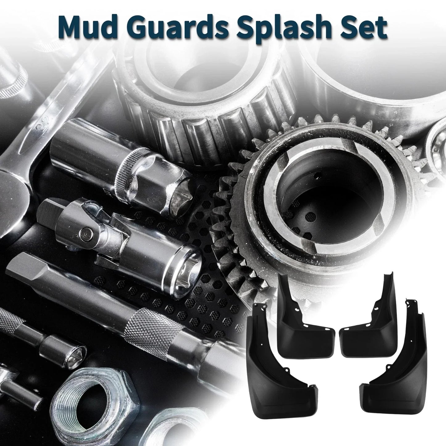 Mud Flaps Splash Guards for Mercedes Benz GLE (Without Pedal High Configuration)