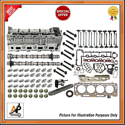 Cylinder Bare Head with Engine Rebuild Kit for Peugeot 2.0 DW10FUD (2000–2010)