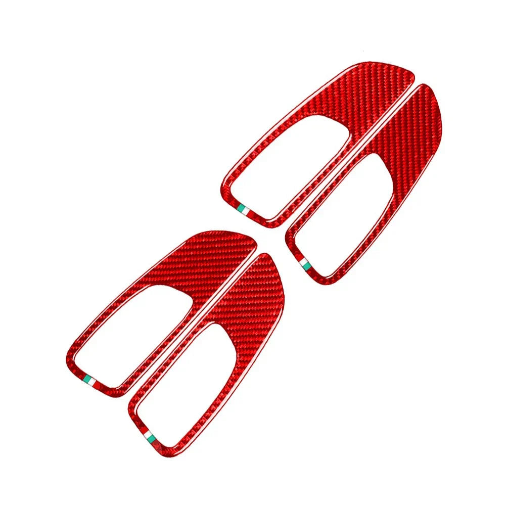 Carbon Fiber Interior Door Handle Panel Cover for Alfa Romeo 159 (2004-2012)