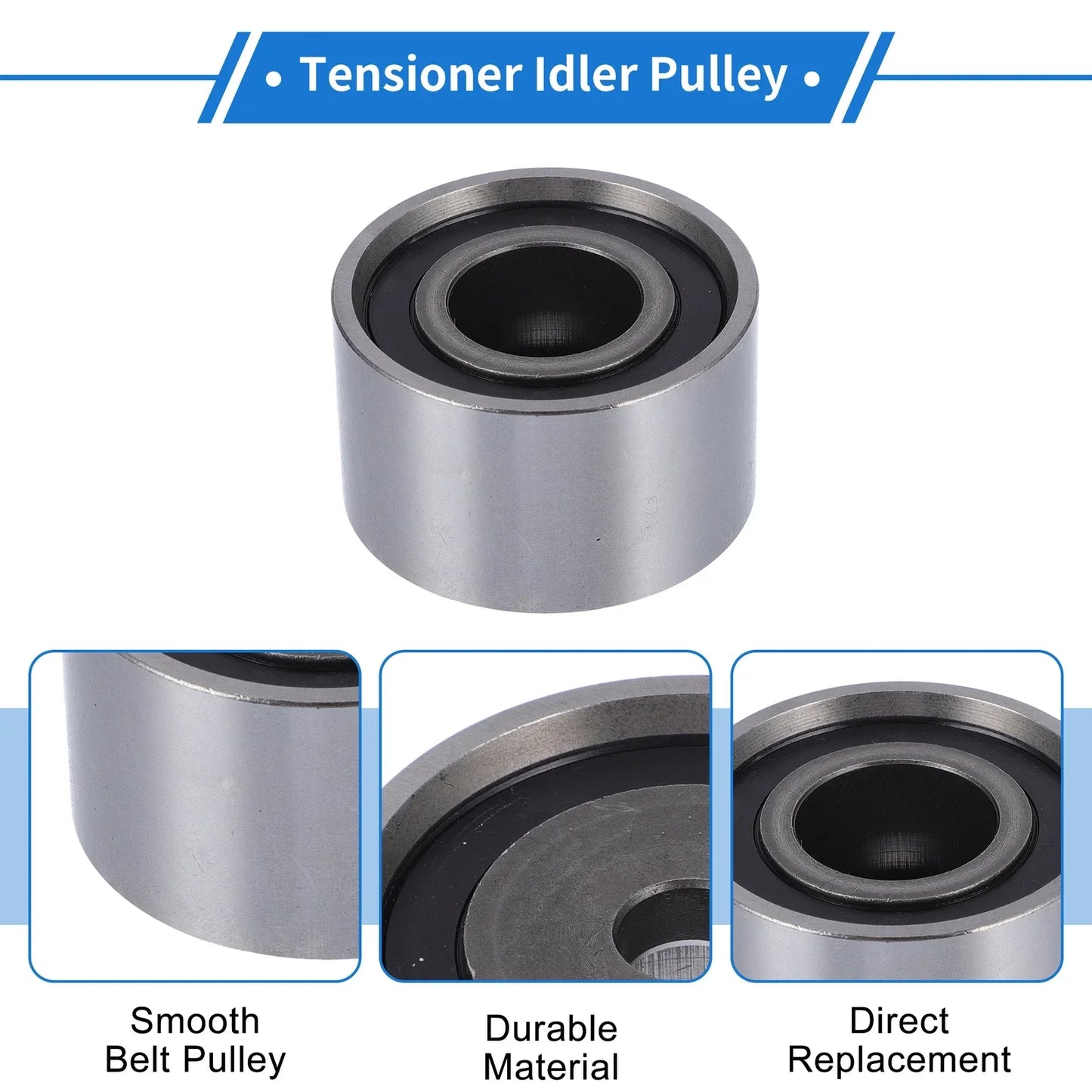 Drive Belt Idler Pulley for Toyota Sienna 1998-2006 (1 x Pulley)