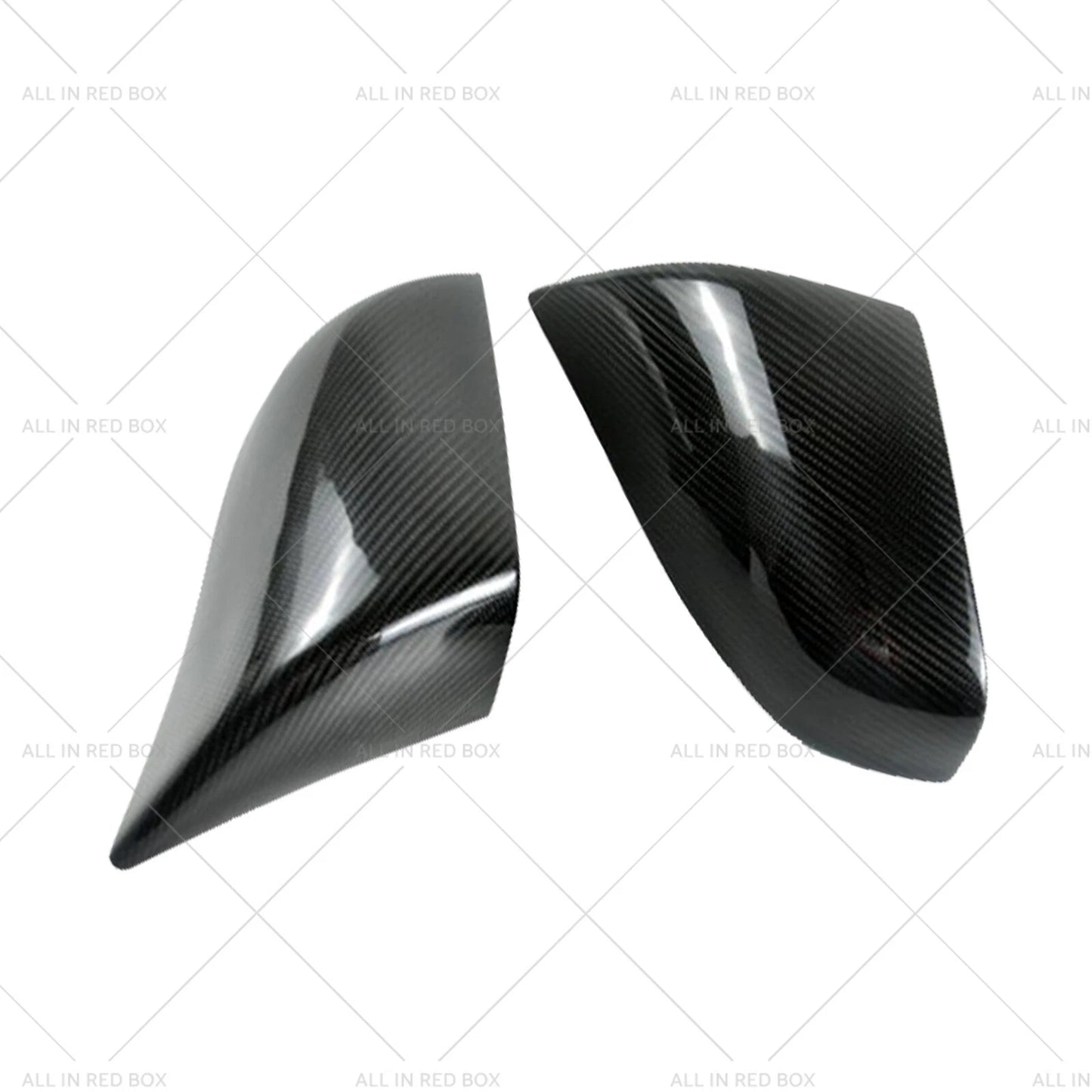 Carbon Fiber Wing Side Mirror Covers for Tesla Model S (2012-2023)