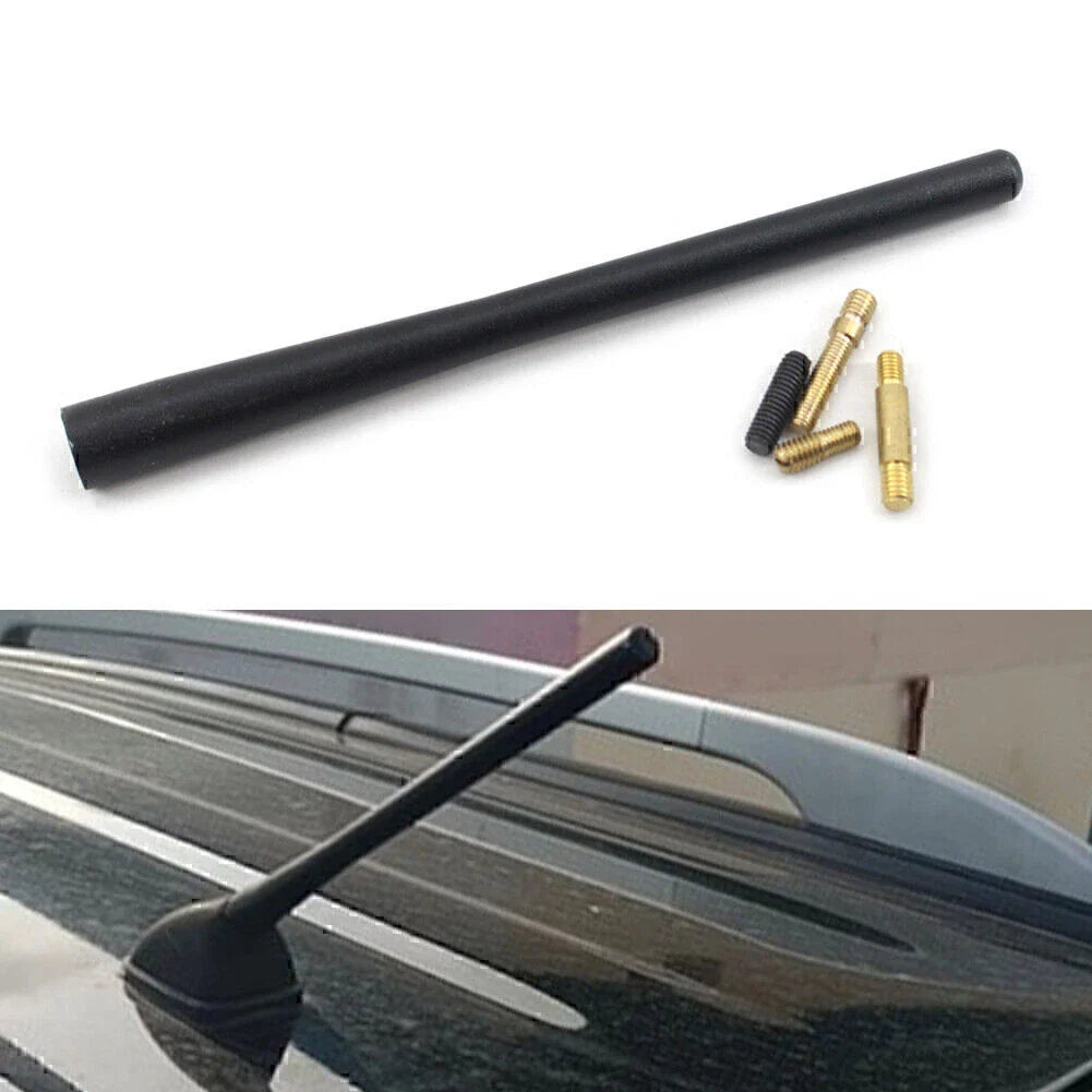 21CM Universal Aerial Antenna Mast for Car AM/FM Radio - Black