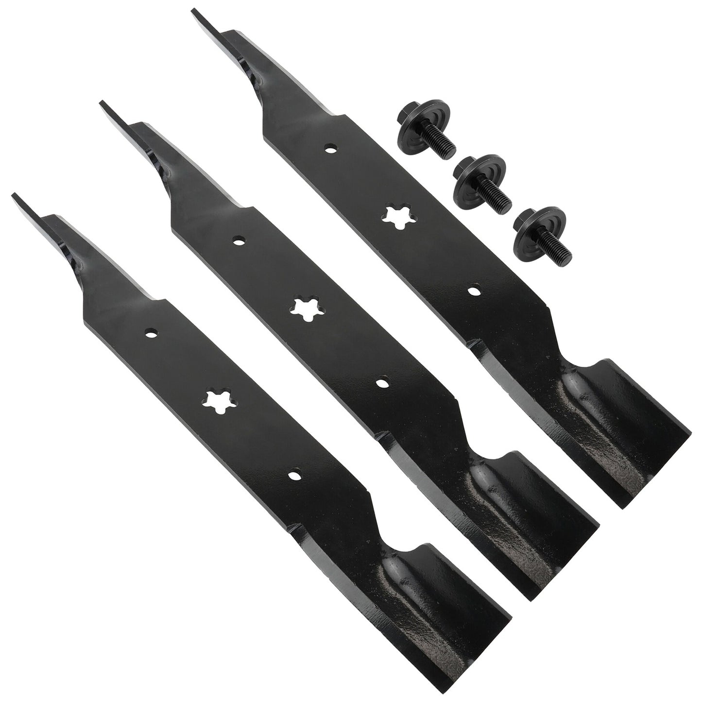 Deck Blades Replacement Kit 42 Inch with Bolts for Husqvarna EZ 4216 (2017–2021)