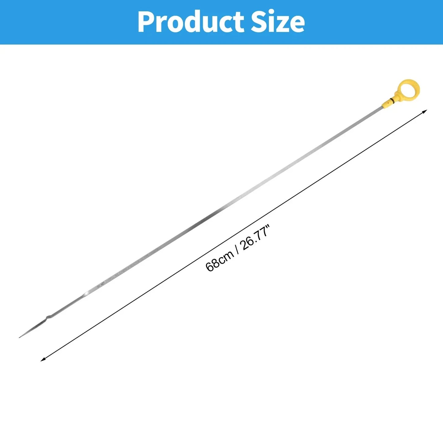 Engine Oil Dipstick for Chrysler 300 (2011-2023) - Plastic & Stainless Steel