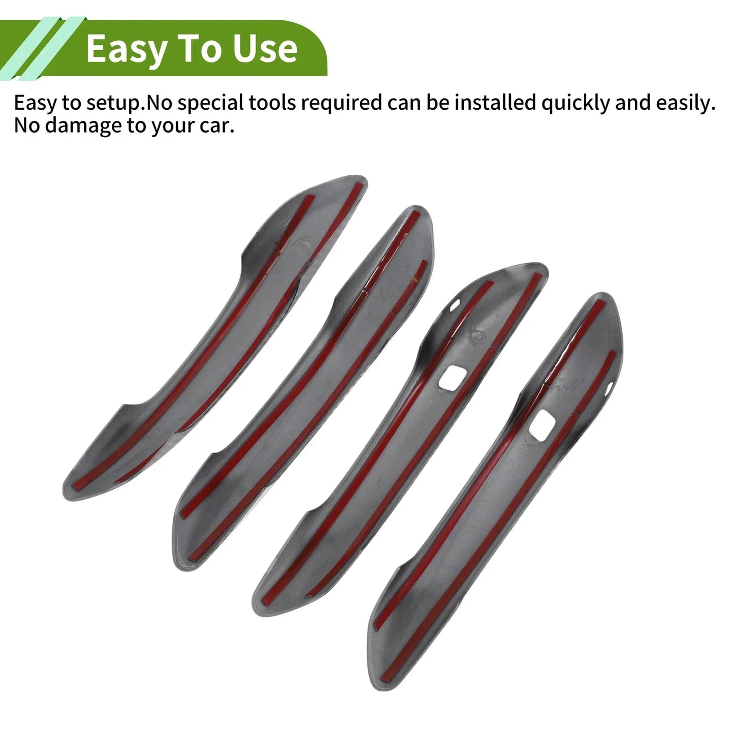 Exterior Door Handle Cover Trim for Hyundai Elantra (2021-2024) Carbon Fiber