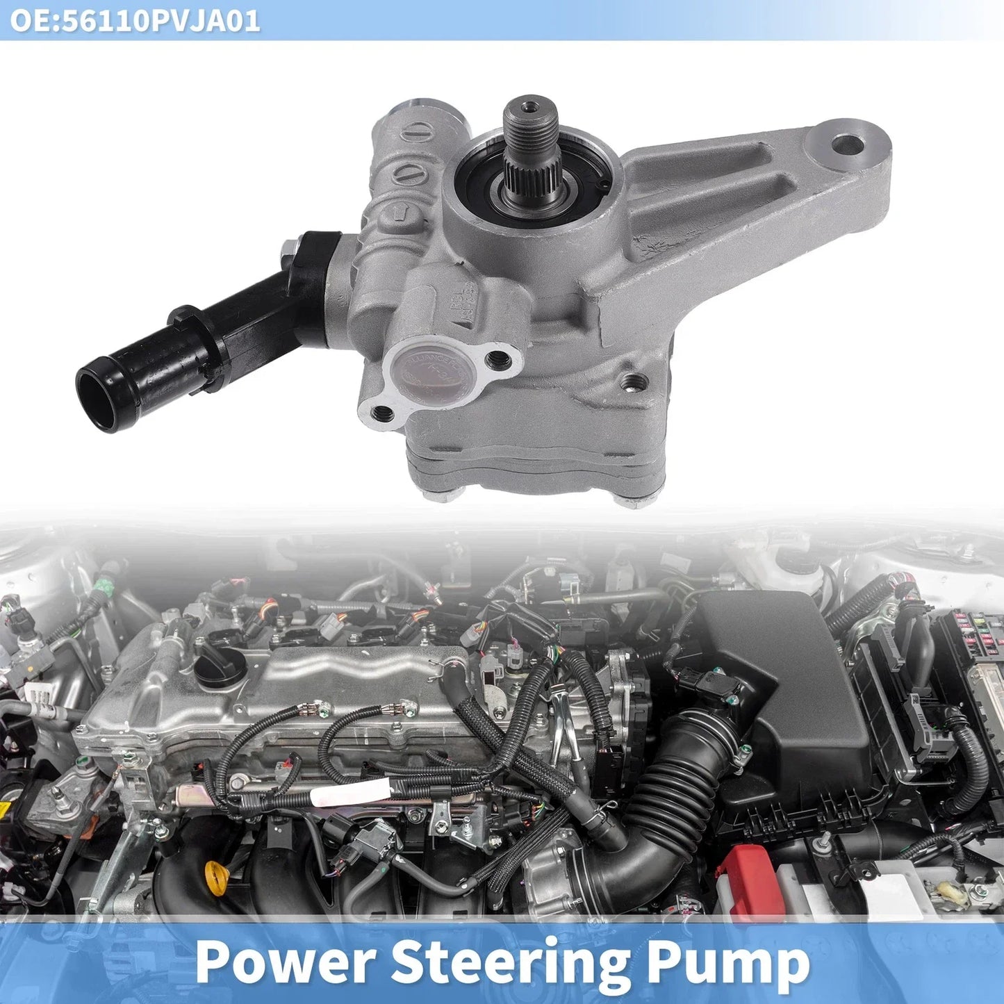 Power Steering Pump for Honda Pilot (2003-2008)