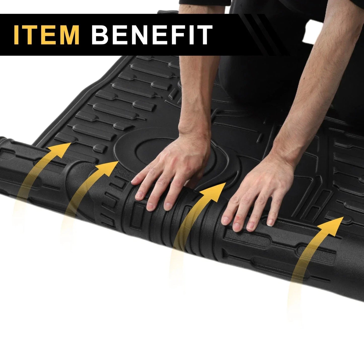 Cargo Liner Rear Trunk Mat for Honda CR-V Hybrid/Gas 5 Seats (2023-2024)