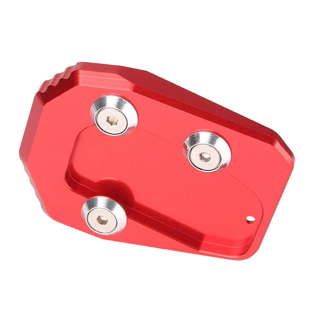 Kickstand Side Stand Extension Pad for Yamaha MT09 (2013-2016) Red