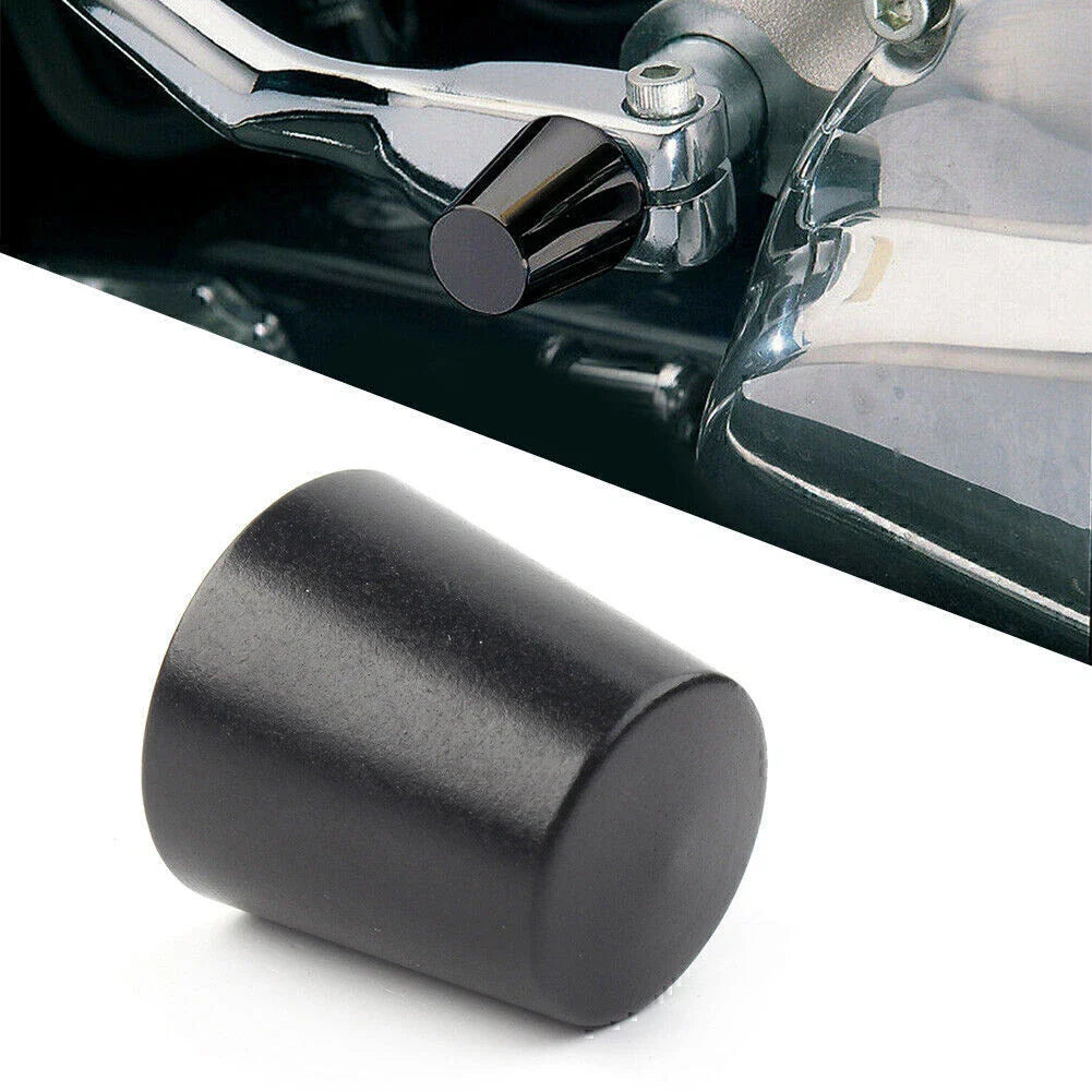 Black Shifter Shaft Cap Heel Shift Eliminator for Harley Touring (83-23)