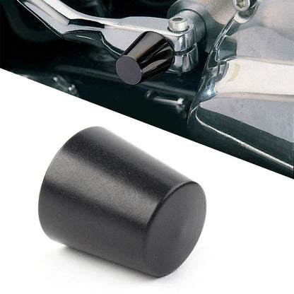 Black Shifter Shaft Cap Heel Shift Eliminator for Harley Touring (83-23)