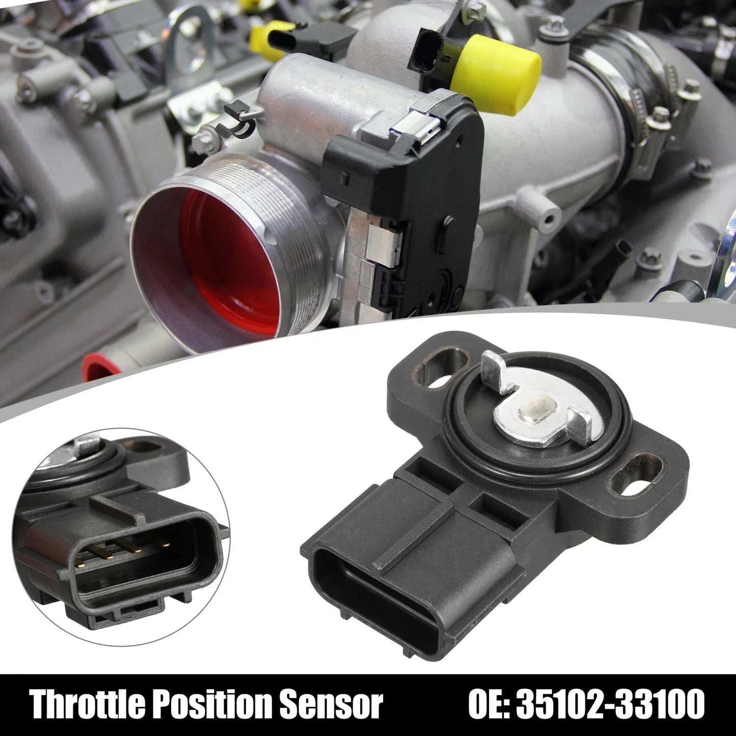 Throttle Position Sensor for Hyundai Sonata 2.4L (2001)