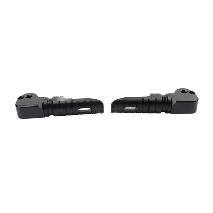Black Rear Footrests Passenger Pegs for Honda Forza 750 (2021-2023)