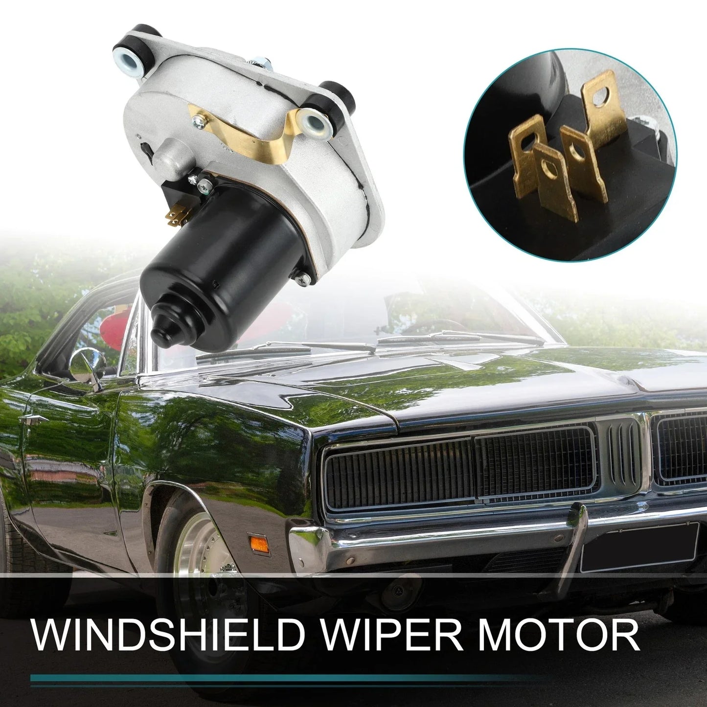 Windshield Wiper Motor for Dodge D100 D200 D300 W100 W200 (1969-1971)