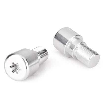 18mm Handle Bar End Grip Plug Silver for Yamaha YZF R6, R6S (1999-2012)