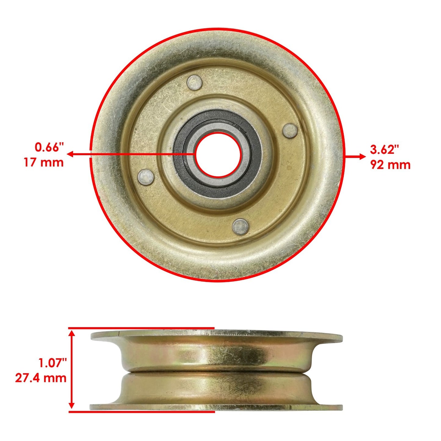 Deck Spindle Blade Belt Kit for John Deere L120 L130 (2002–2004)