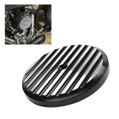 Black & White Air Cleaner Outer Cover for Harley Touring Electra Glide Dyna