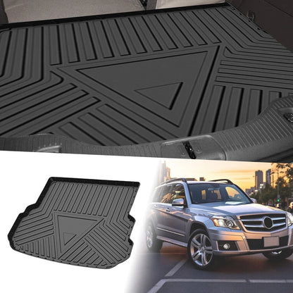 Flat Face Cargo Liner Rear Trunk Mat for Mercedes-Benz GLK (2008-2015) 1 x Pc