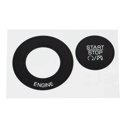 Ignition Push Button Start Stop Decal for Dodge Charger (2011-2014)