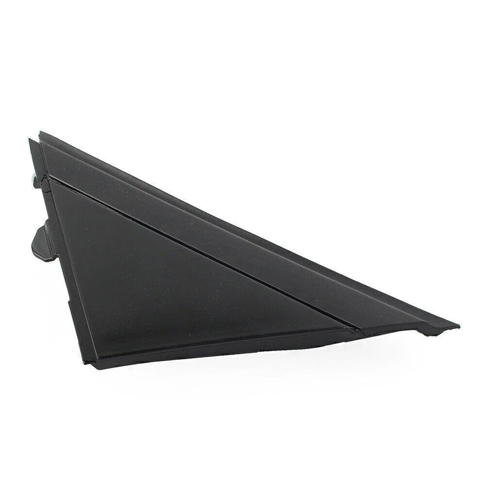 Glossy Black Door Mirror Flag Cover for Fiat 500 (2012-2019)