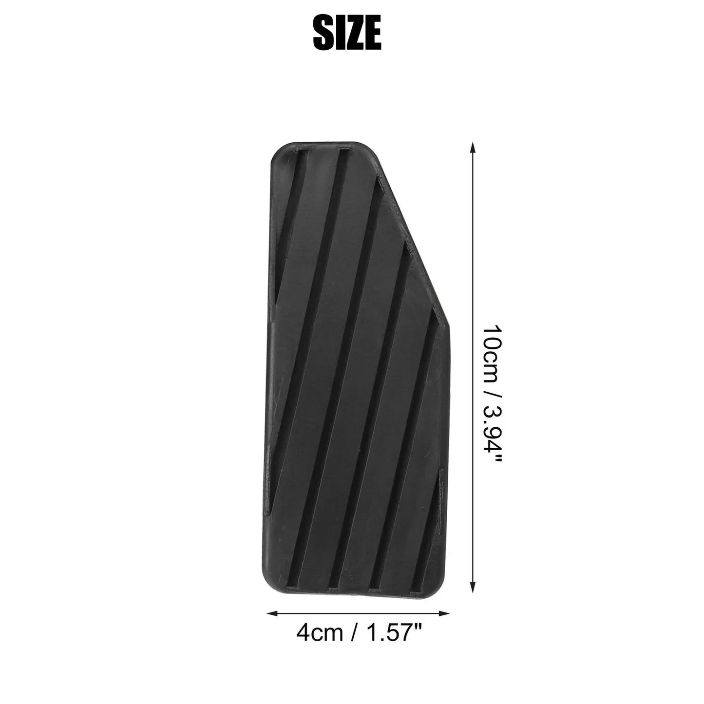 Anti-Slip Gas Pedal Covers for Suzuki Aerio (2002-2007) - Black