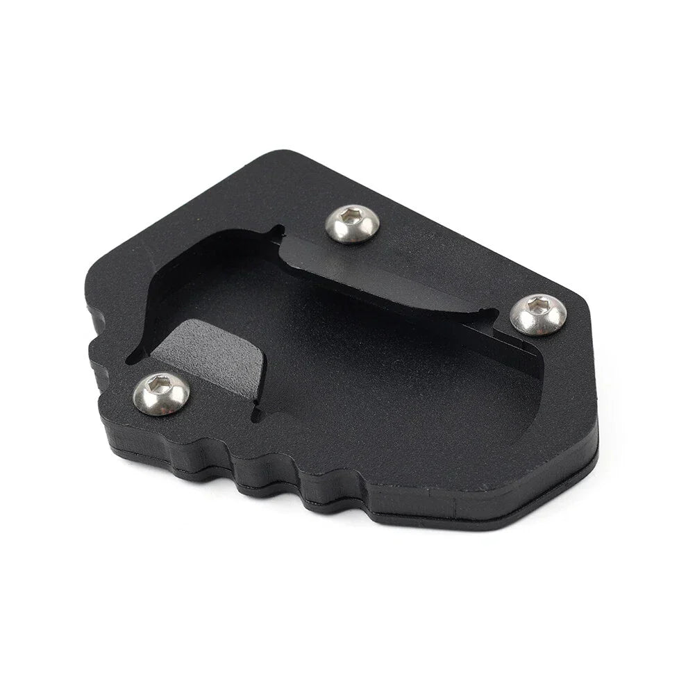 Black Side Stand Enlarge Kickstand Pad for BMW R1300GS (2023-2025)