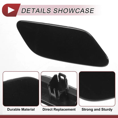 Front Right Washer Nozzle Cover for Lexus RX350 (2019-2022) Black 1 x Cap