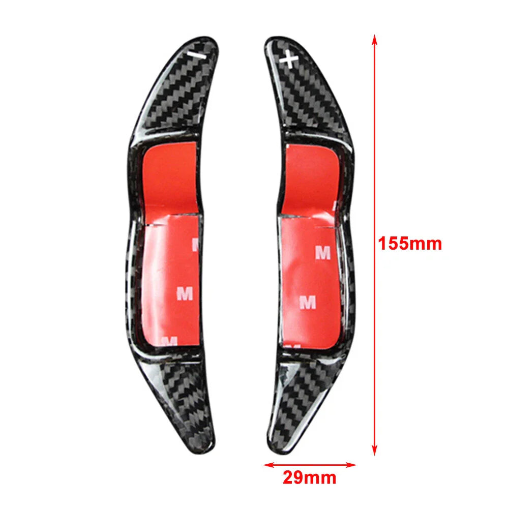 Carbon Fiber Steering Wheel Shift Paddles for Mini R55 R56 R57 R58 R59 R60 (2007-2015)