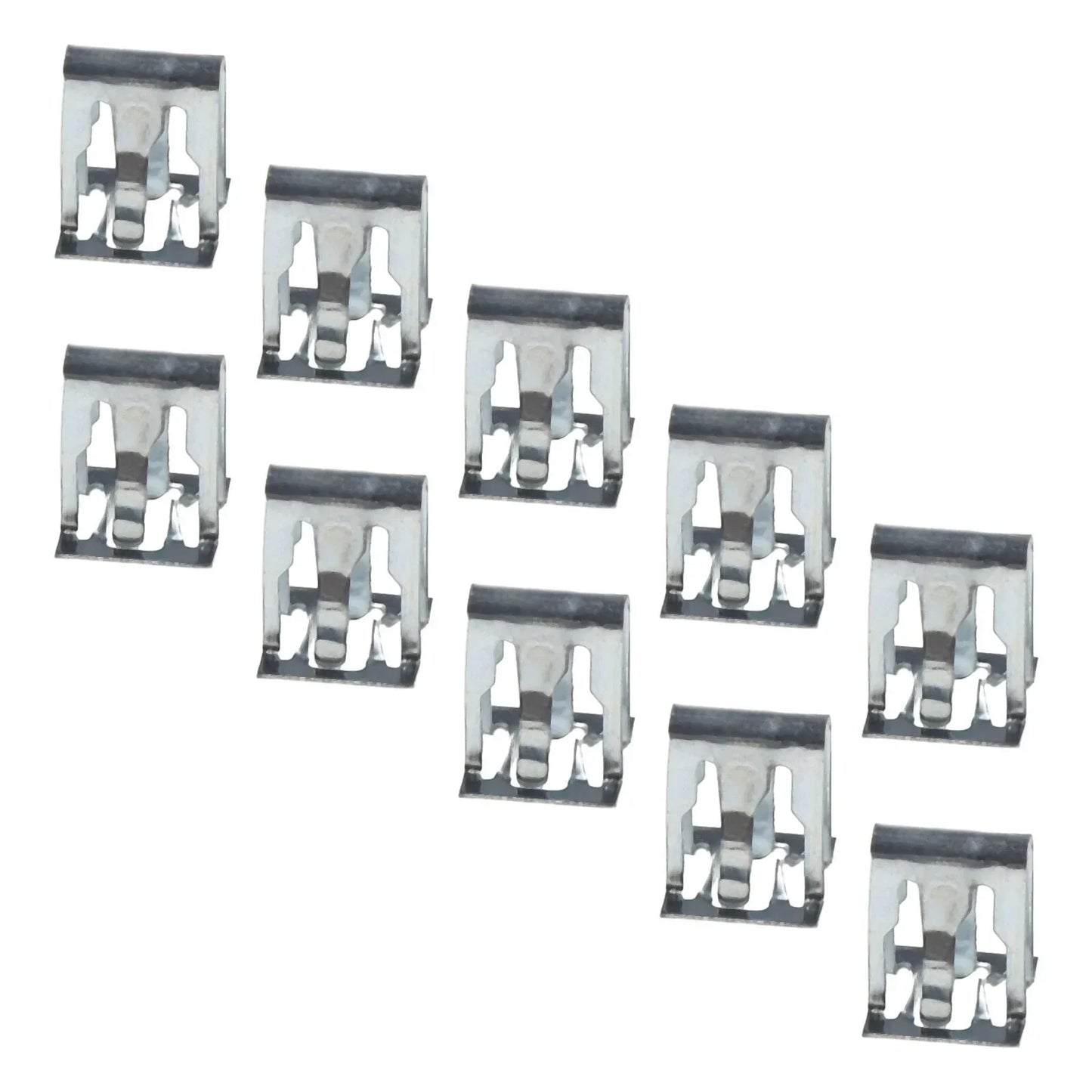 10Pcs Metal Retainer Clip for Universal Car Dashboards DVD/CD Panel Plate