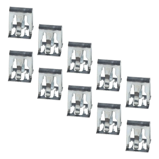10Pcs Metal Retainer Clip for Universal Car Dashboards DVD/CD Panel Plate